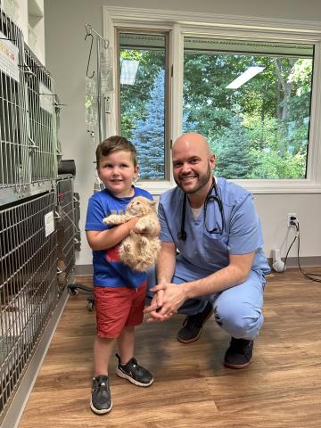 A Day in the Life of a Dad and Emergency Veterinarian